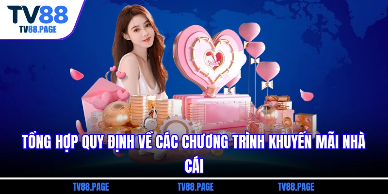 Tổng hợp quy định về các chương trình khuyến mãi nhà cái 